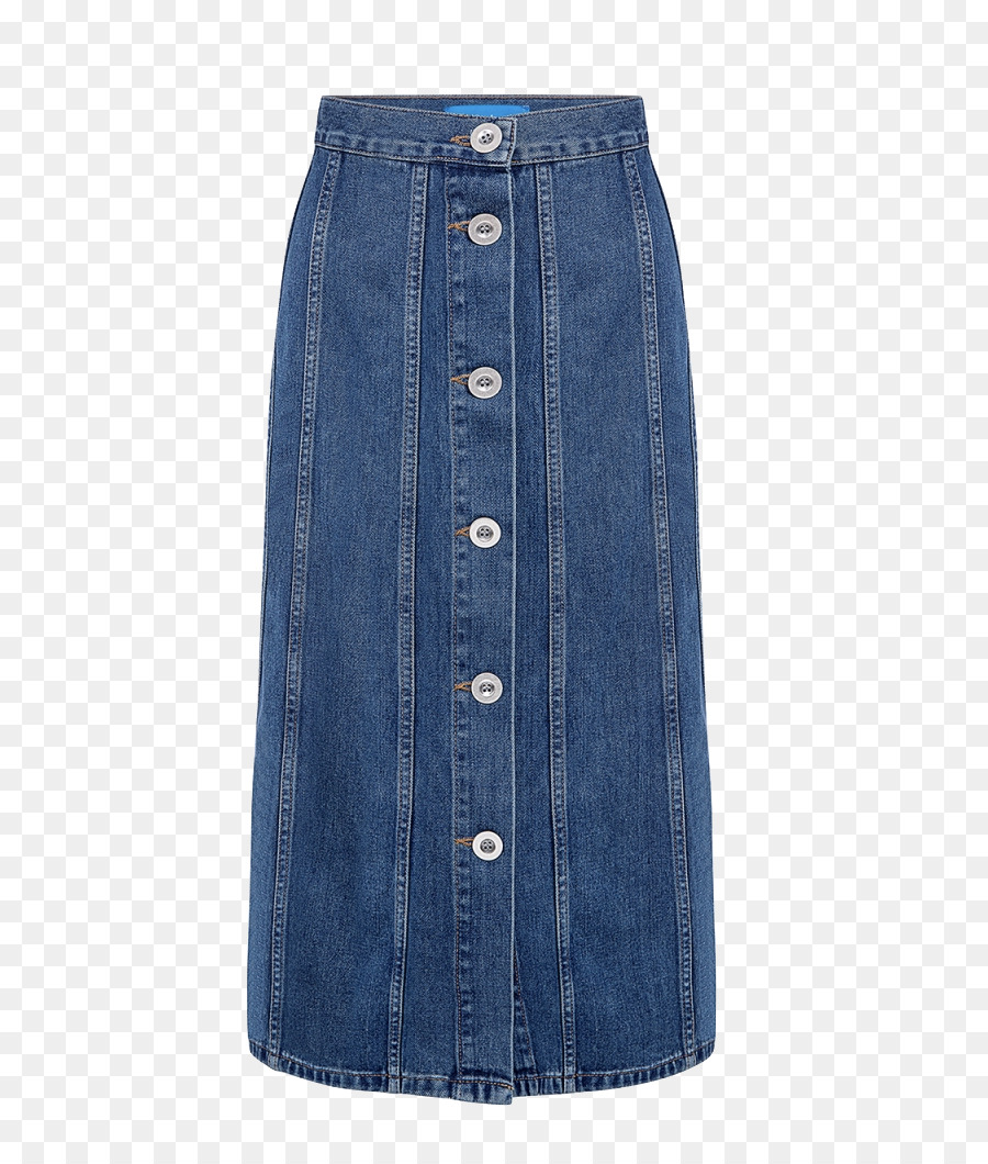 Rok Denim，Berkancing PNG