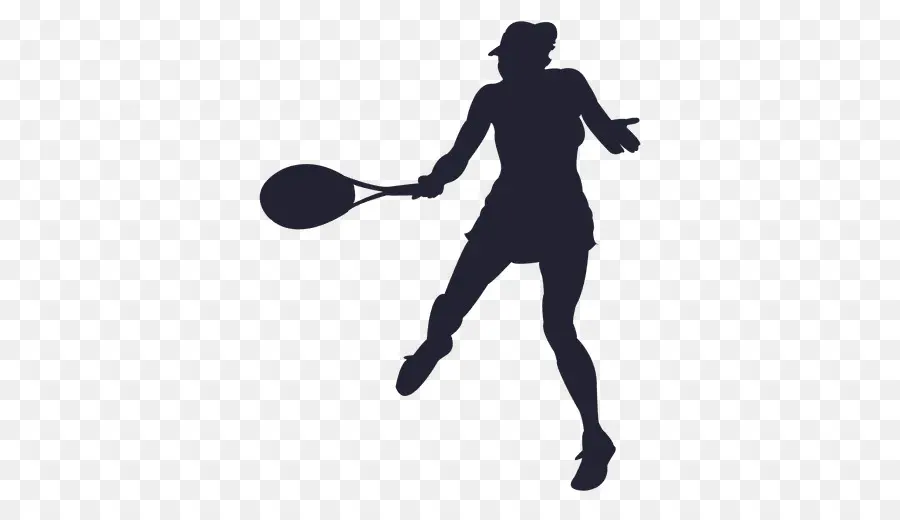 Siluet Pemain Tenis，Tenis PNG