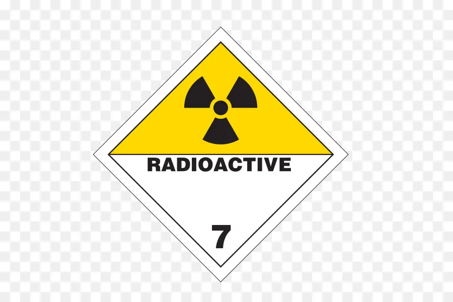 Hazmat Kelas 7 Zat Radioaktif，Barang Barang Berbahaya PNG