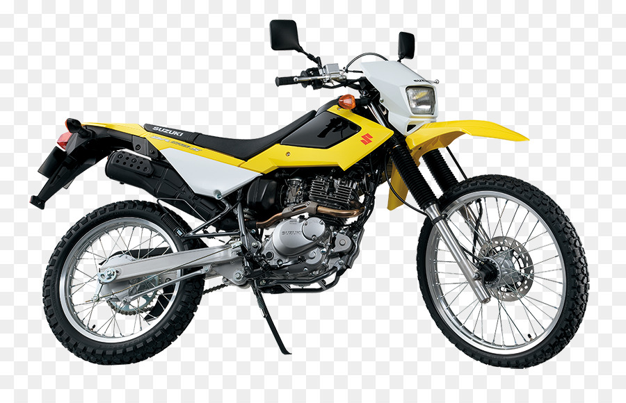 Sepeda Motor Trail Kuning，Sepeda PNG