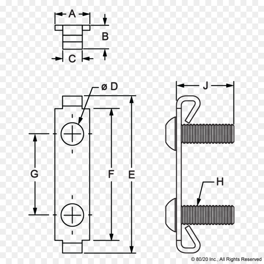 Handle Pintu，Menggambar Teknis PNG