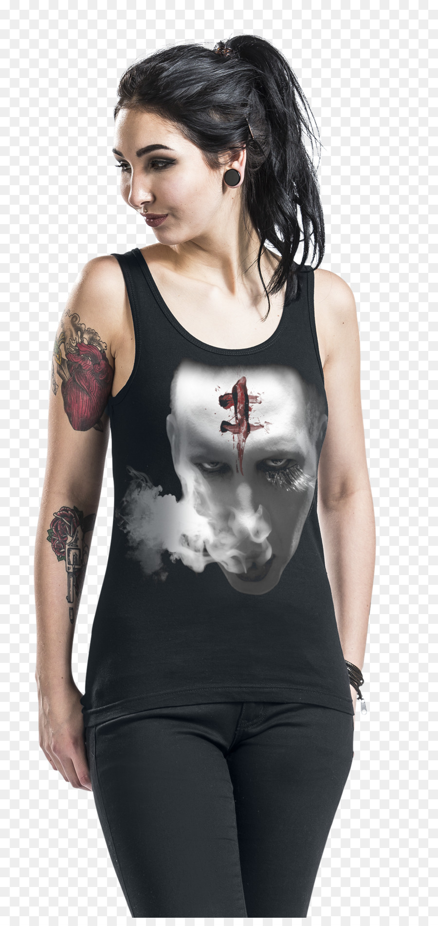 Marilyn Manson，Tshirt PNG