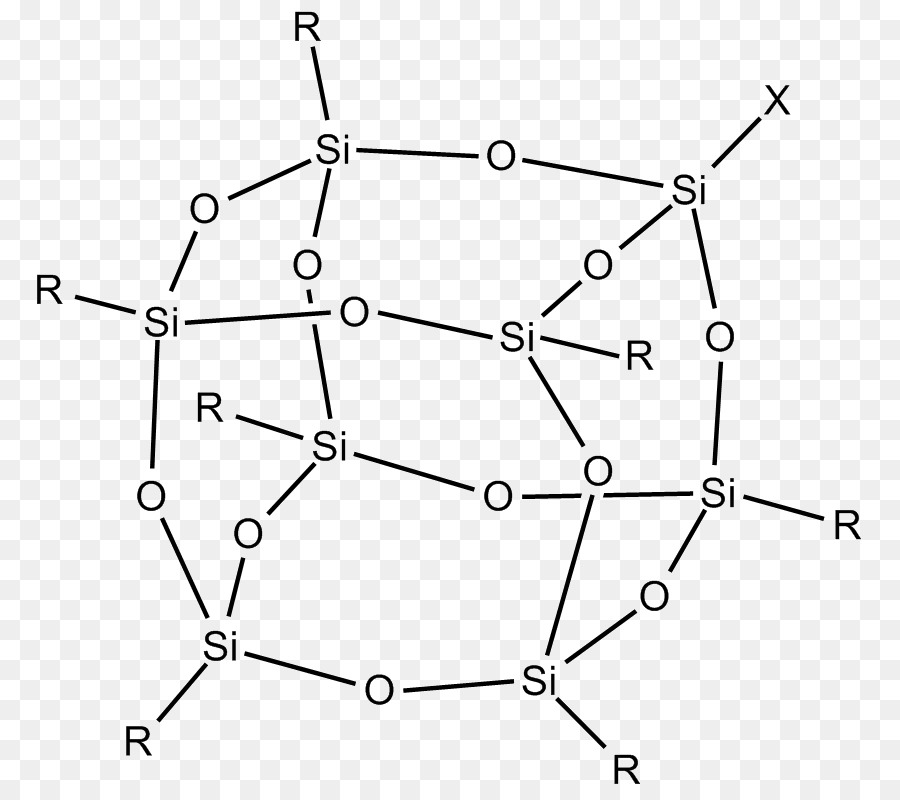 Struktur Kimia，Silikon PNG