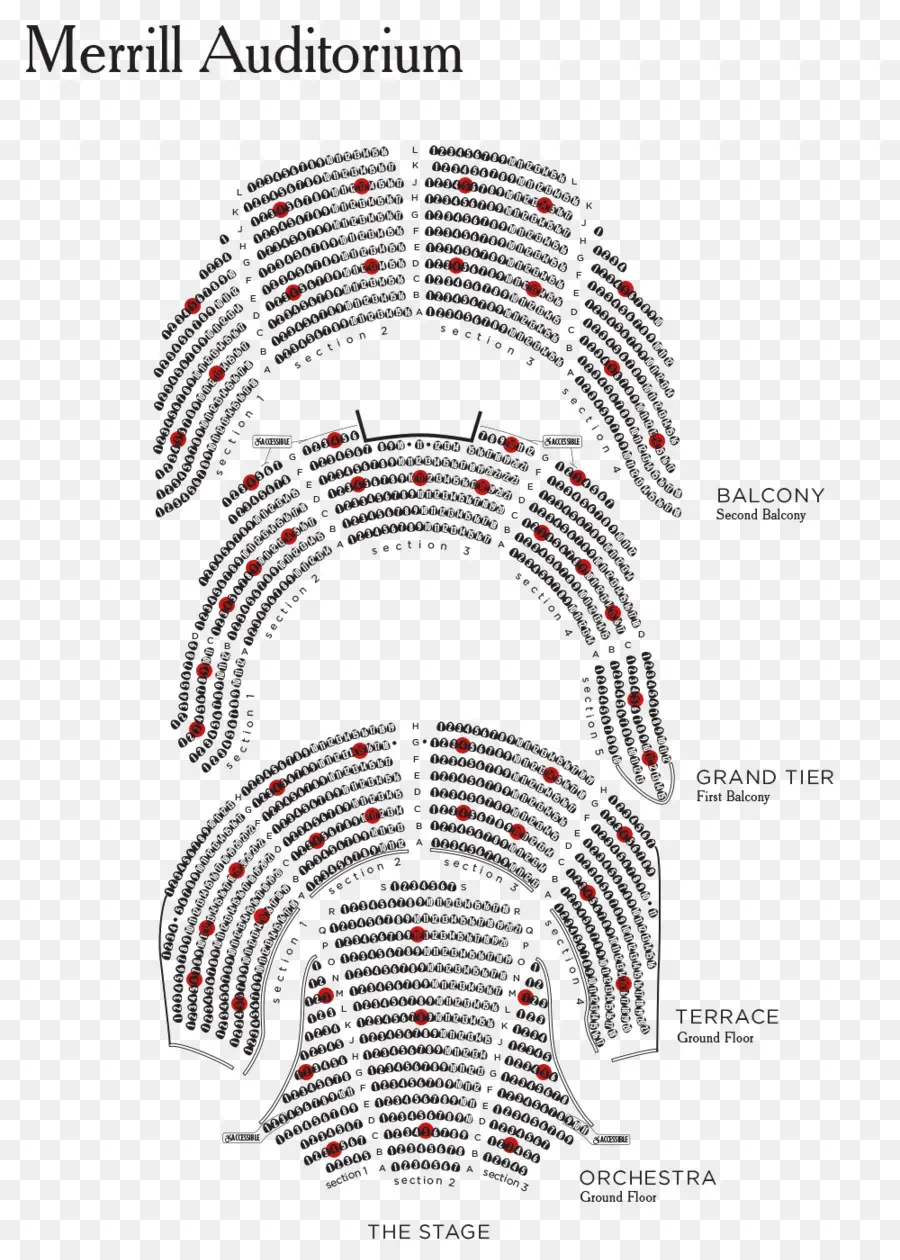 Bagan Tempat Duduk Auditorium，Tempat Duduk PNG