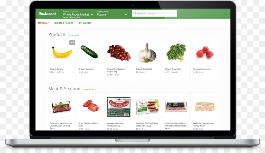 Instacart，Iklan PNG