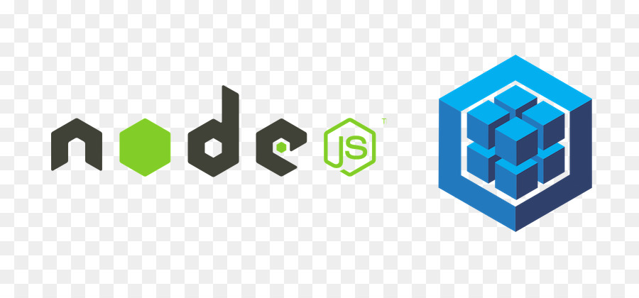 Logo Node Js Dan Webpack，Pemrograman PNG