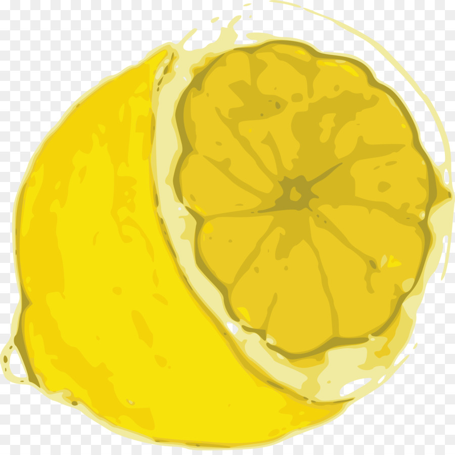 Lemon，Garis Seni PNG