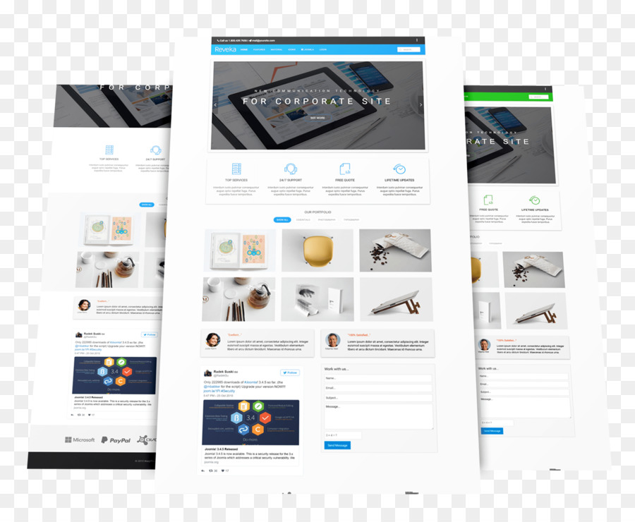 Joomla，Template PNG