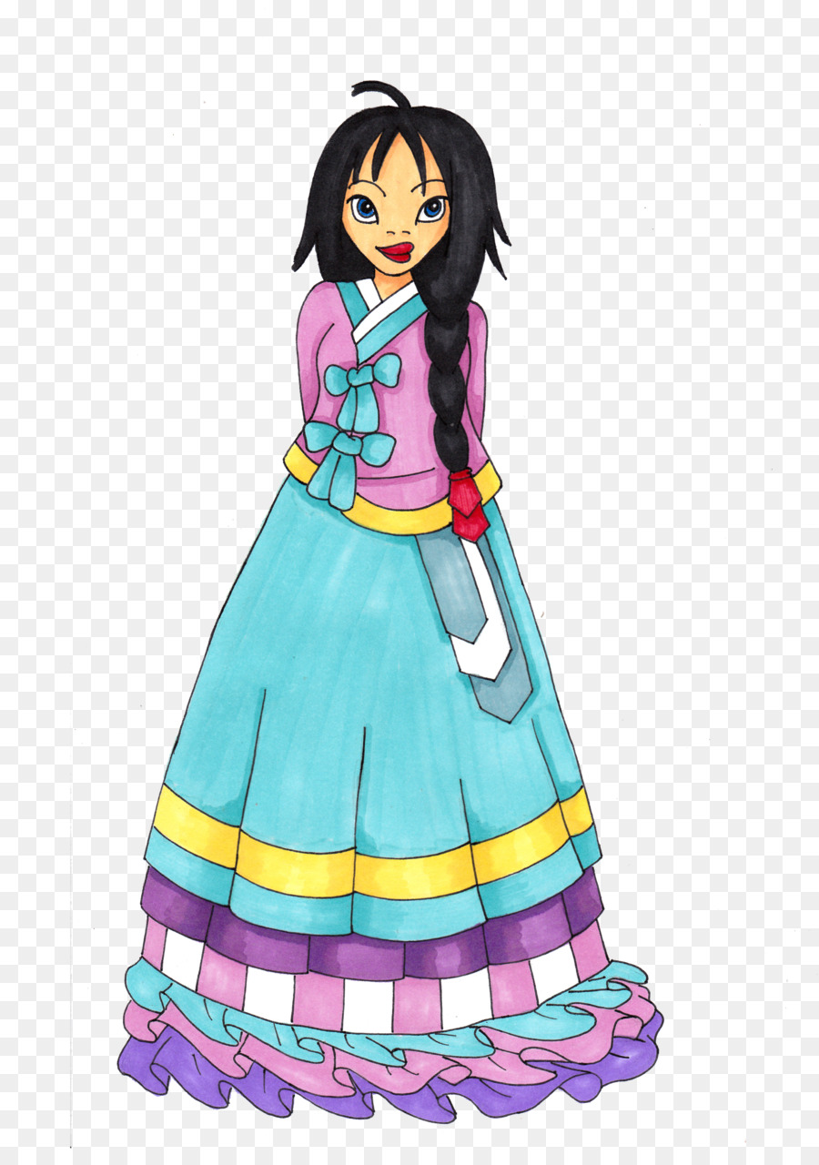 Korea，Hanbok PNG