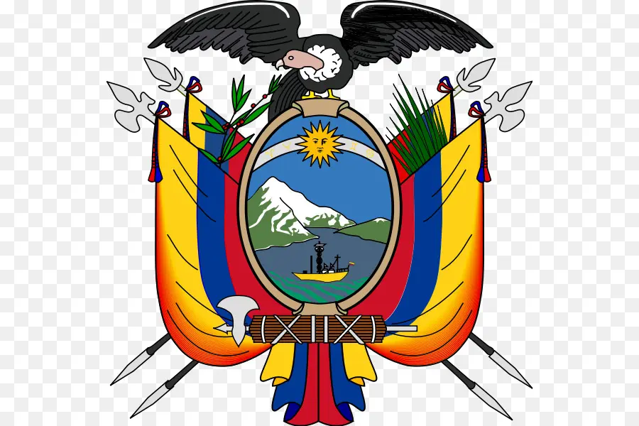 Ekuador，Lambang Ecuador PNG