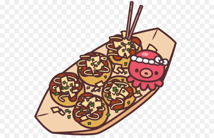 Takoyaki，Jepang PNG