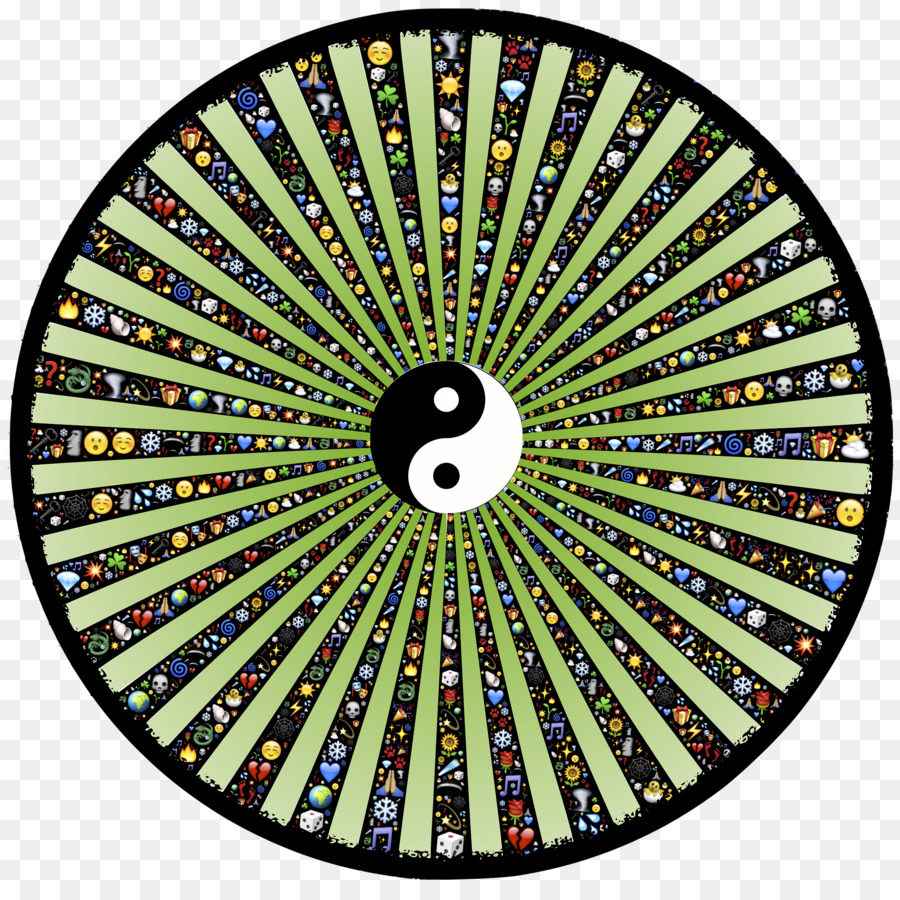 Mandala Yin Yang，Yin Yang PNG