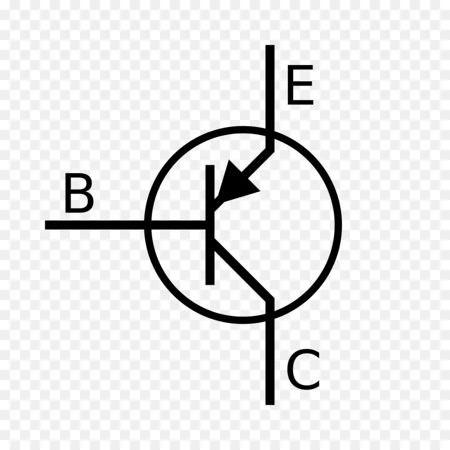 Simbol Transistor，Elektronik PNG