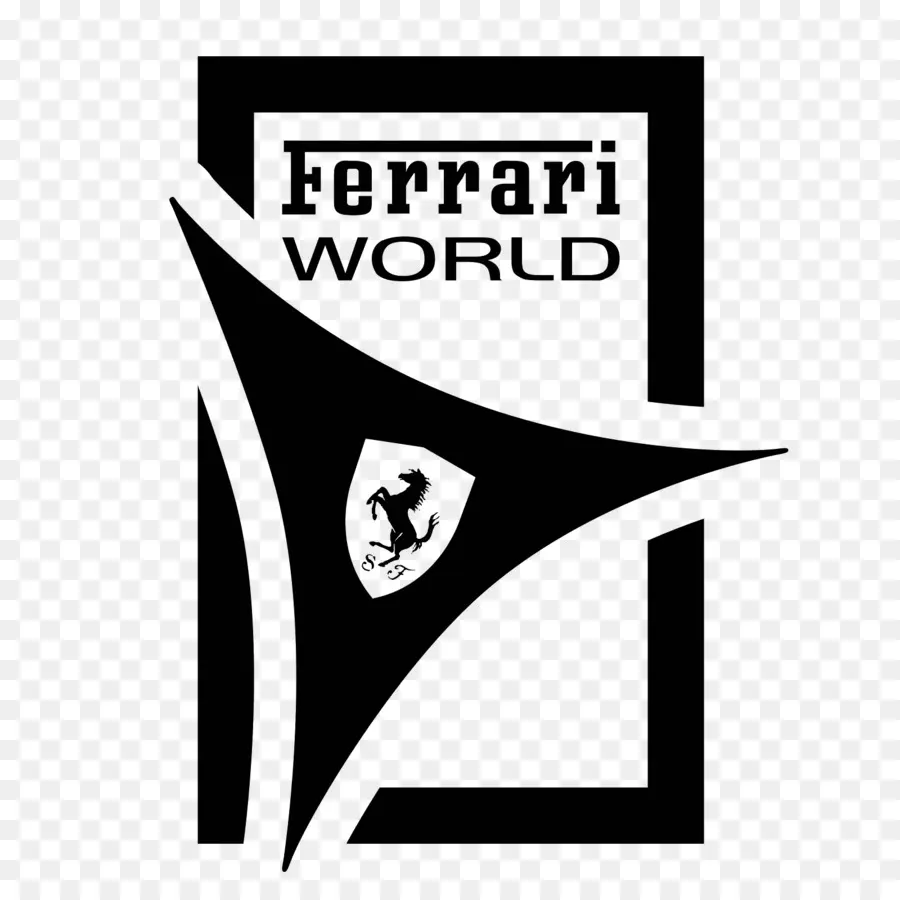 Logo Dunia Ferrari，Taman Hiburan PNG