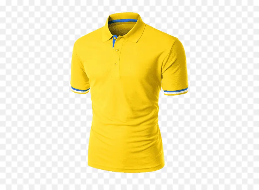 Kaos Polo Kuning，Kerah PNG