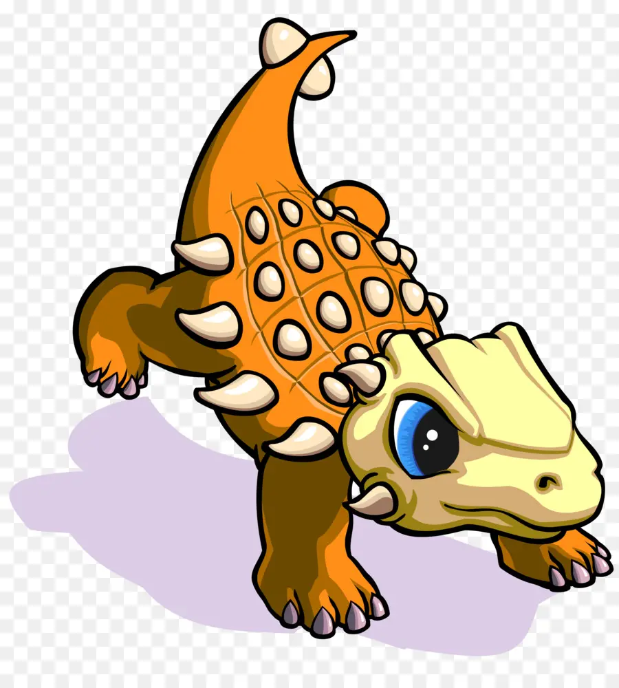 Dinosaurus Kartun，Imut Imut PNG