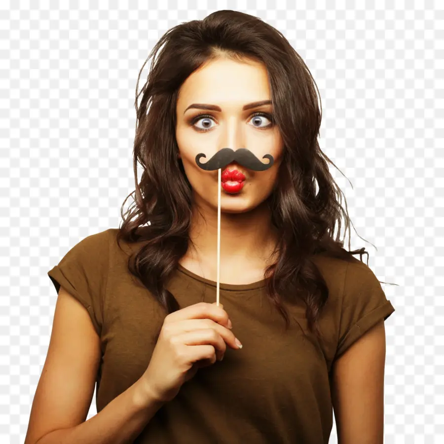 Wanita Dengan Kumis Prop，Menopang PNG