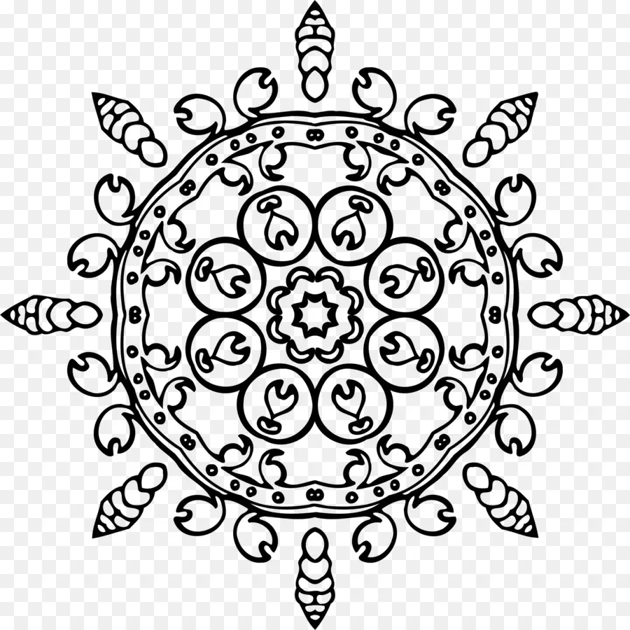 Mandala，Mehndi PNG