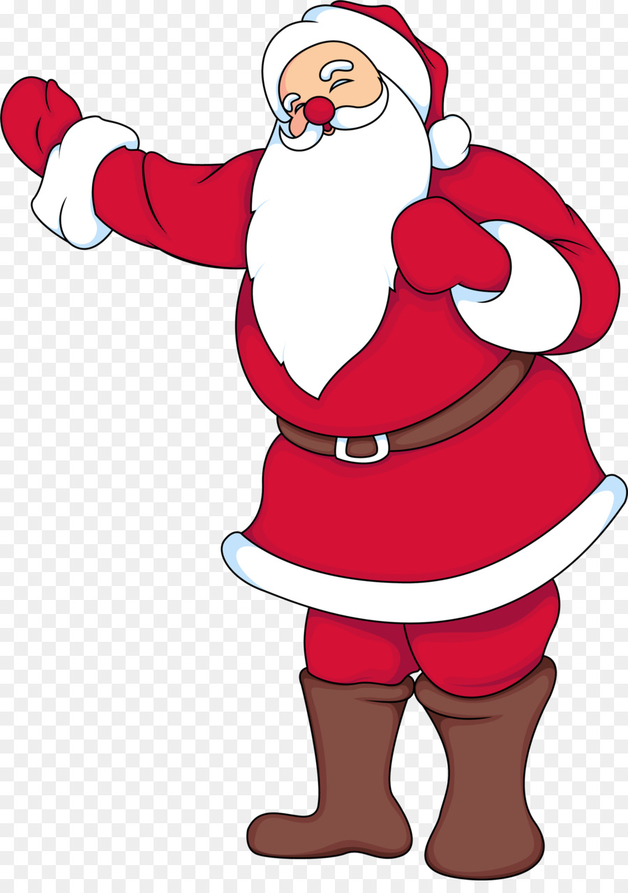 Santa Claus Dengan Karung，Natal PNG