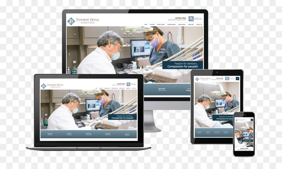 Dokter Gigi，Desain Web PNG