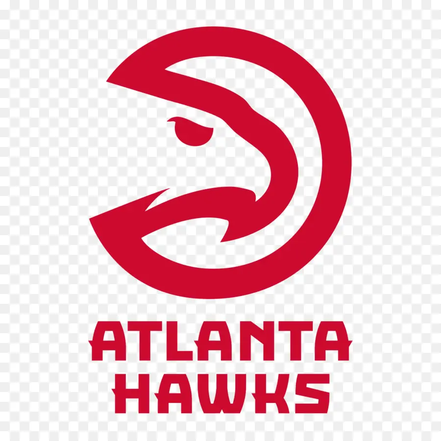 Logo Atlanta Hawks，Bola Basket PNG