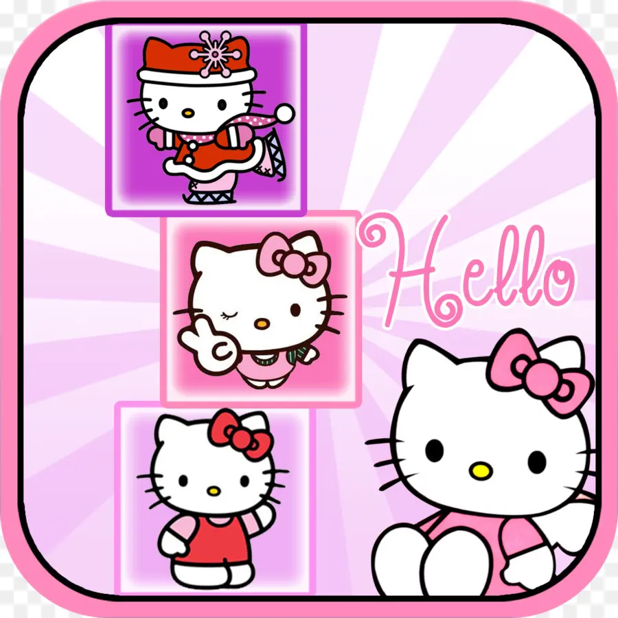 Halo Kitty，Imut Imut PNG