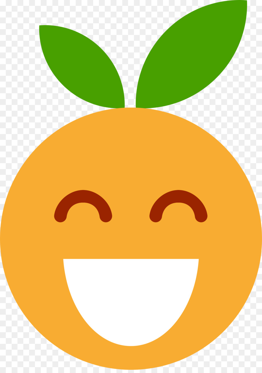 Emoji Oranye，Buah PNG