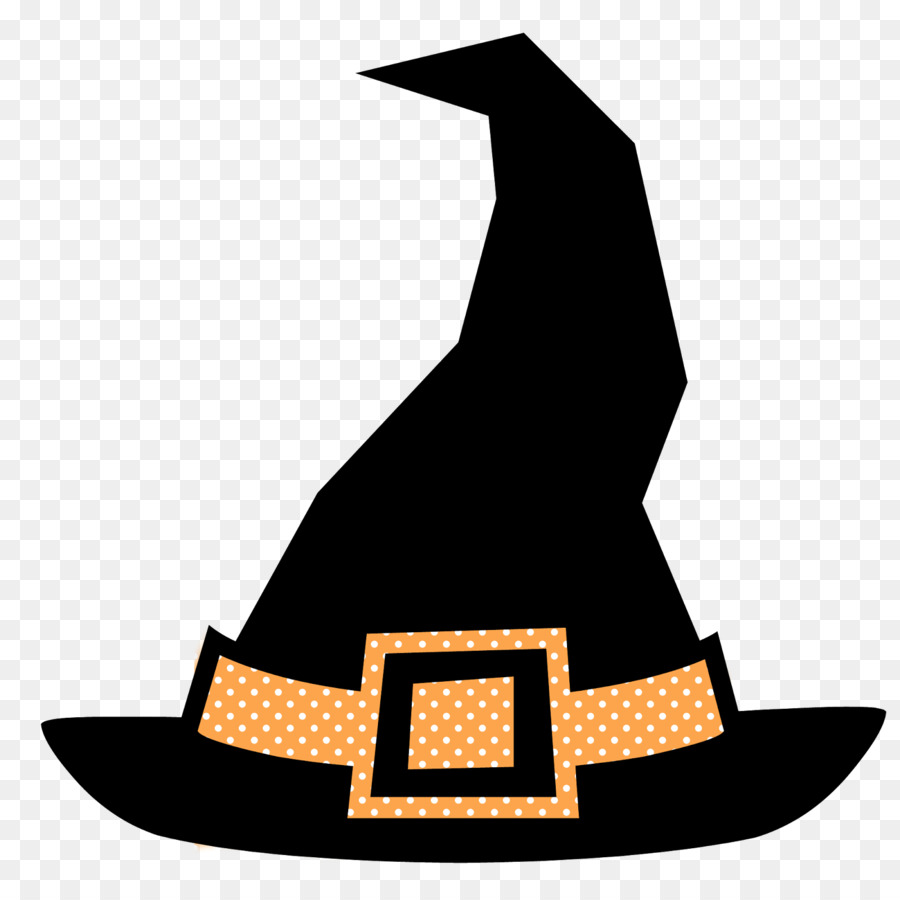 Topi Penyihir Hitam，Hallowen PNG