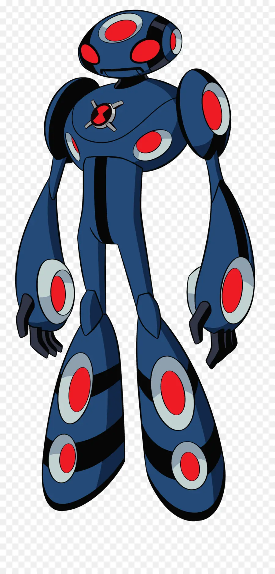 Robot Biru，Kartun PNG