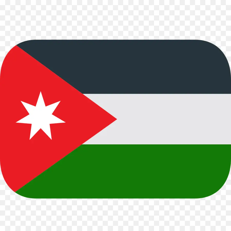 Bendera Jordan，Yordania PNG