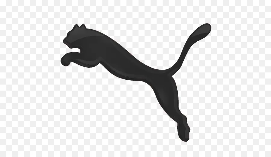 Logo Puma，Hitam PNG