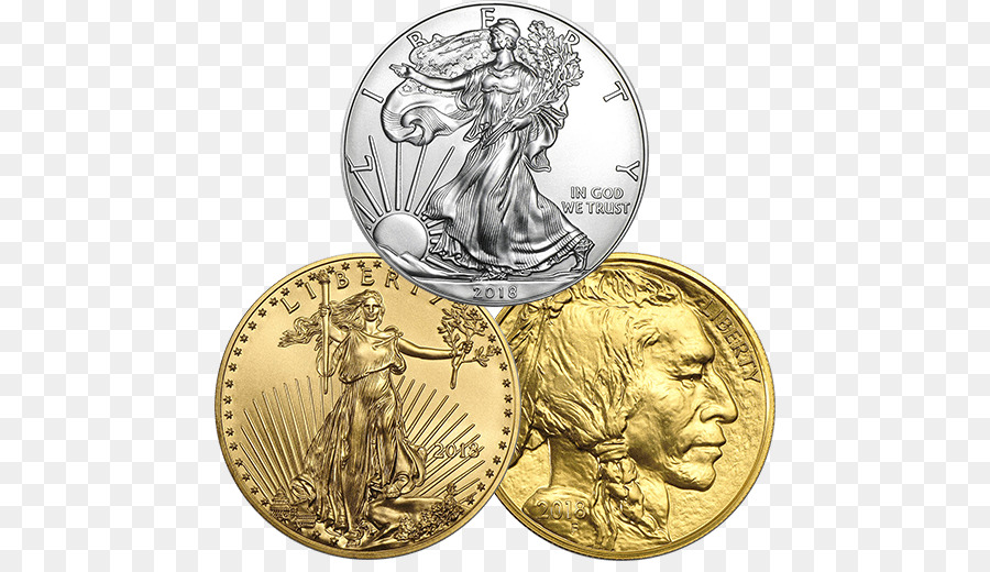 Amerika Silver Eagle，Dolar Koin PNG