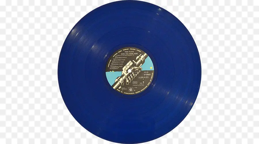 Rekaman Vinyl Biru，Cakram PNG