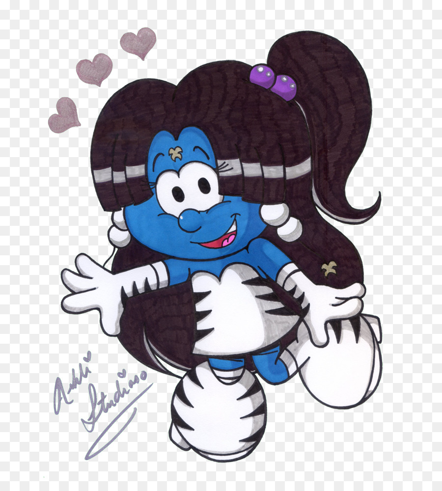 Smurfette，Seni PNG