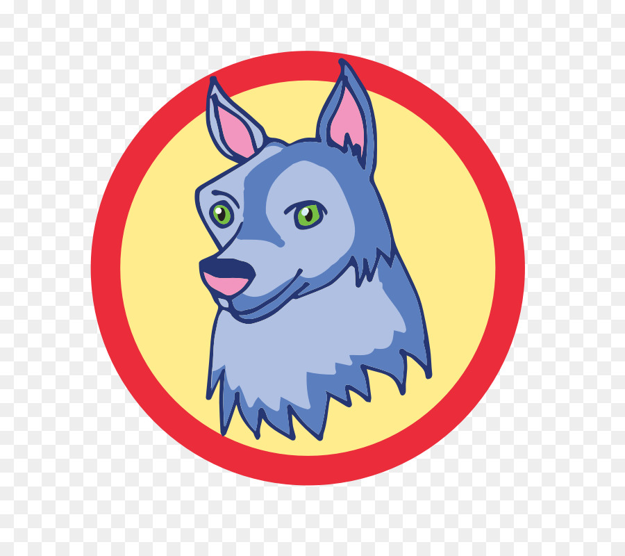 Saarloos Wolfdog，Kartun PNG