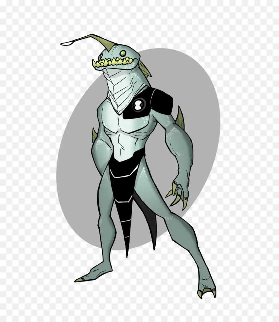 Alien Yang Mirip Ikan，Ikan PNG