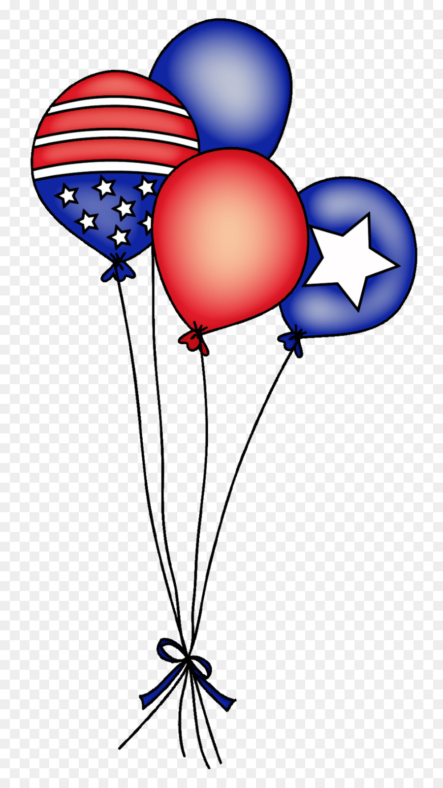 Bintang Amerika，Balon PNG