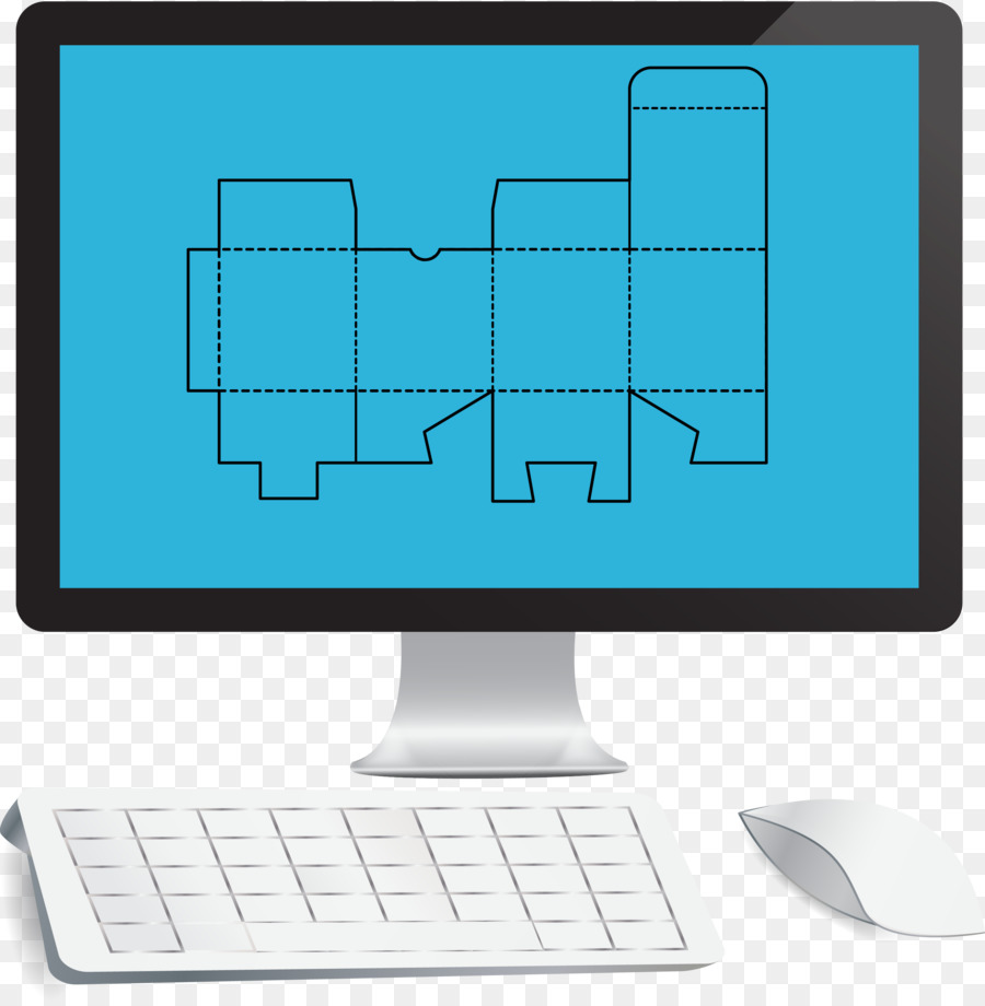 Monitor Komputer，Kemasan Dan Pelabelan PNG