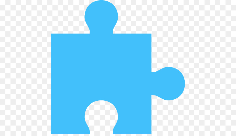 Potongan Puzzle Biru，Permainan PNG