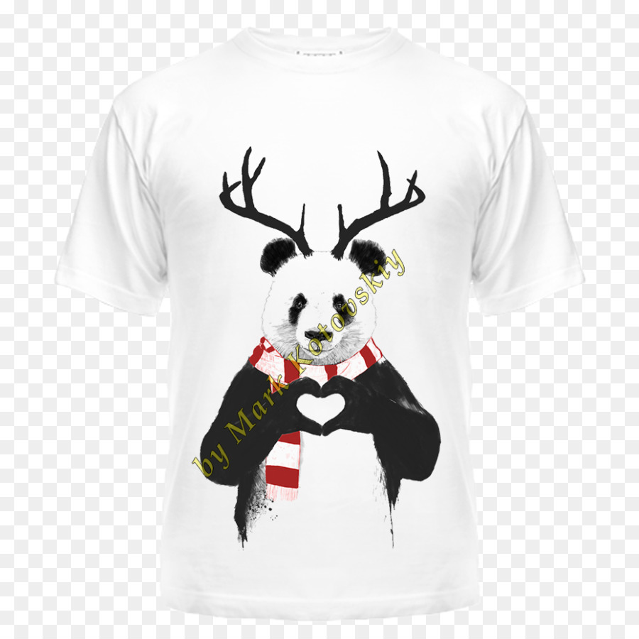 Kaos Panda，Kemeja PNG