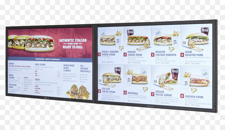 Papan Menu Digital，Makanan PNG