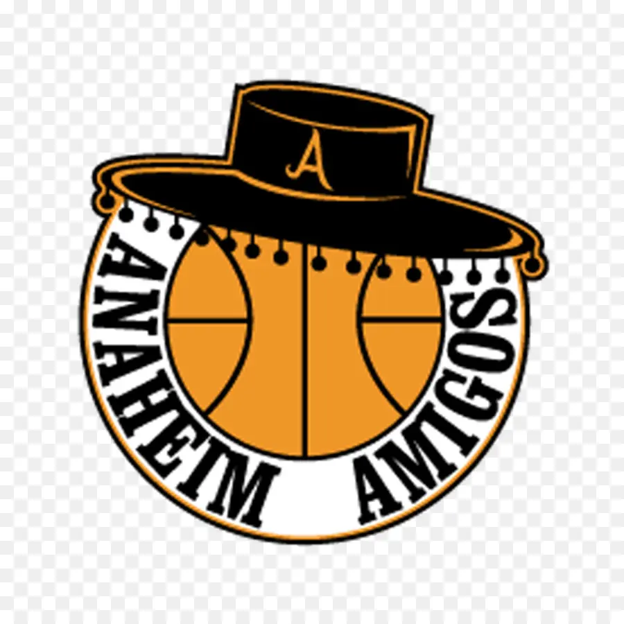 Logo Anaheim Amigos，Bola Basket PNG