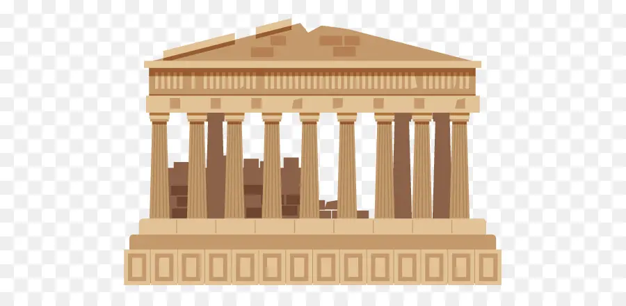 Parthenon，Kuil PNG