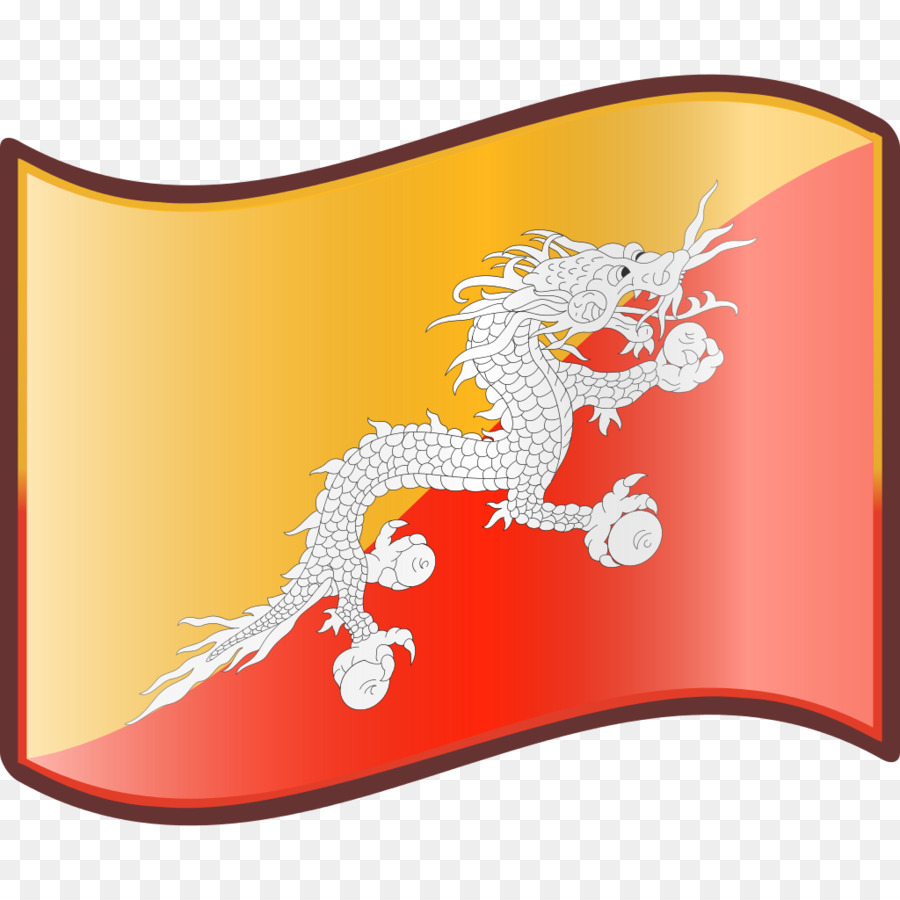 Bhutan，Bendera Bhutan PNG