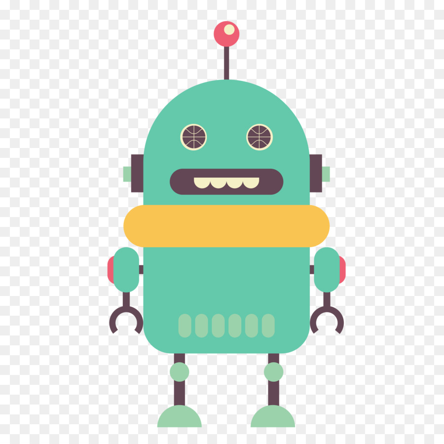 Robot Biru，Robot PNG