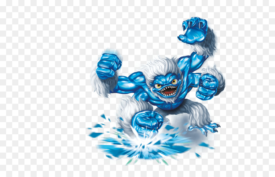 Monster Biru，Es PNG