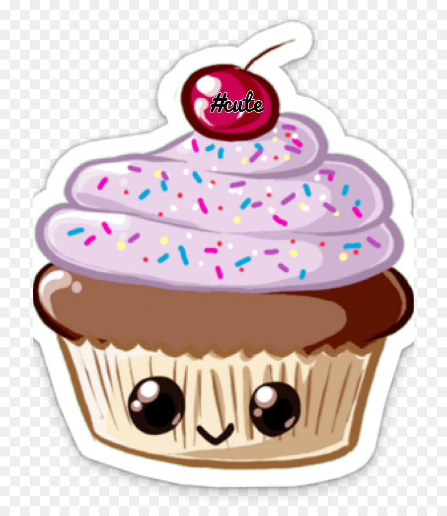 Cupcake Kue  Ulang Tahun Animasi  gambar  png