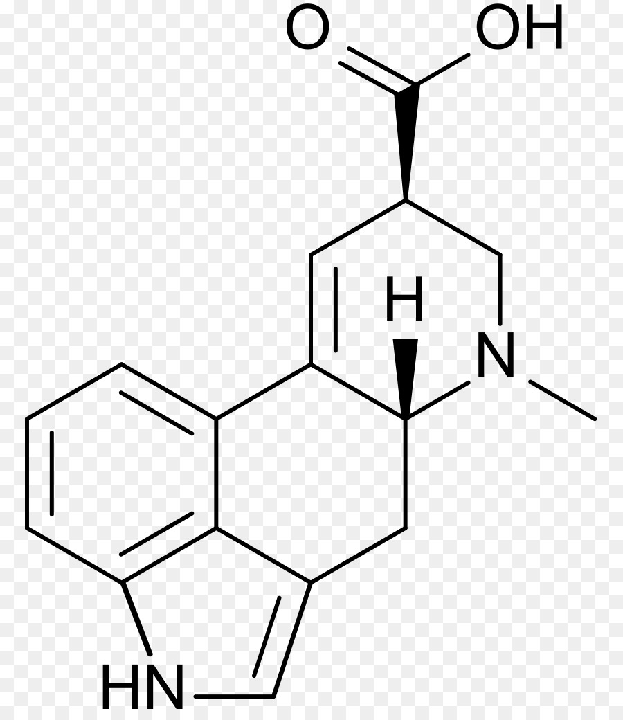 Asam Lisergik，Asam Lisergik Dietilamida PNG