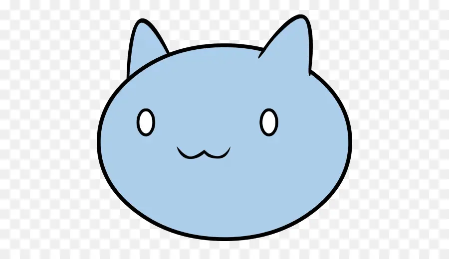 Kucing Biru，Imut Imut PNG