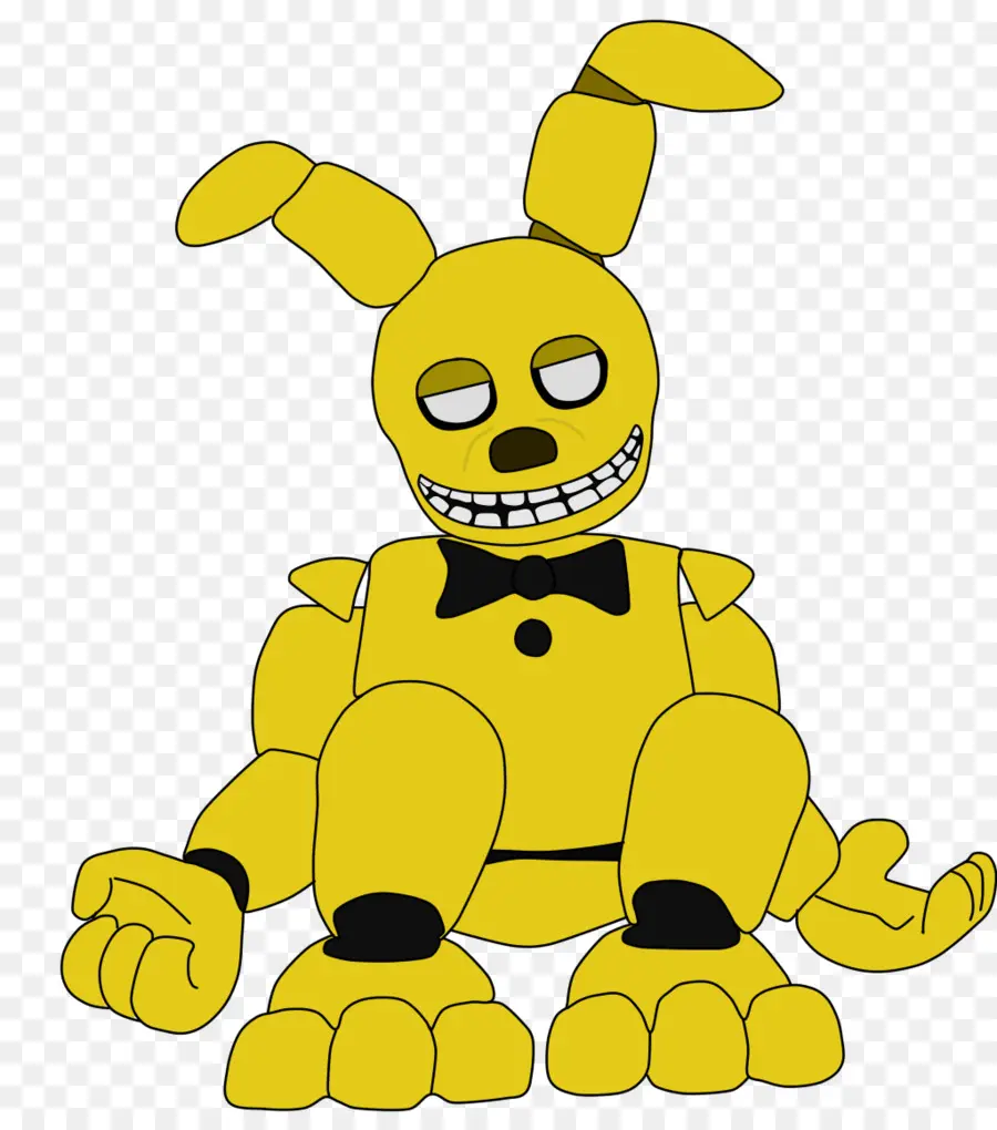 Kelinci Kuning，Animatronik PNG